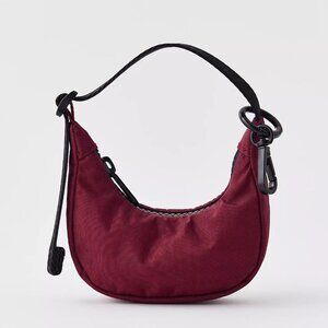 NWT Baggu Crescent Bag Charm - Oxblood